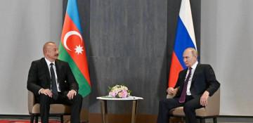  Putin thanks Aliyev for helping evacuate Russians from Iran 