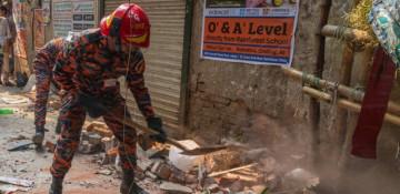 Wall collapse kills 2 children in Bangladesh