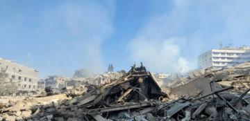 Israeli airstrikes demolish building in southern Lebanon