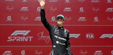 Russell claims thrilling China Sprint victory