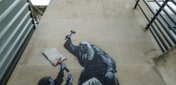 Banksy teams up with 'painting partner' for his graffiti art