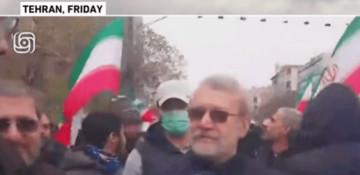 Ali Larijani last seen during al-Quds Day rally in Tehran