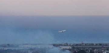 Israeli strikes target area near Beirut airport