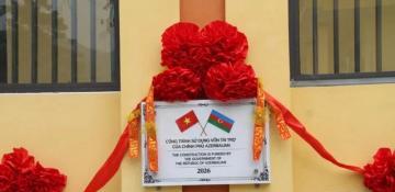 Azerbaijan opens new school in Vietnam after Typhoon Yagi