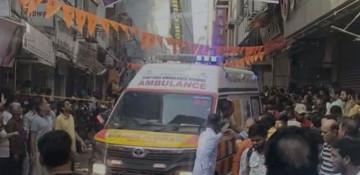 At least 9 killed in massive building fire in Delhi