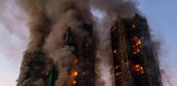 Nearly 100 people evacuated after house fire in Hong Kong 
