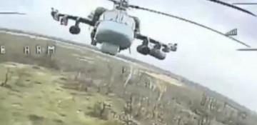  WATCH:  Moment Ukrainian FPV drone downs Russian Ka-52 helicopter