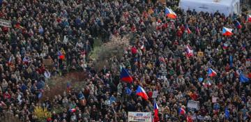 Largest Czech anti-government protest since 2019