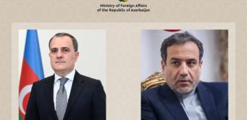 Azerbaijani, Iranian FMs stress importance of ensuring Caspian security