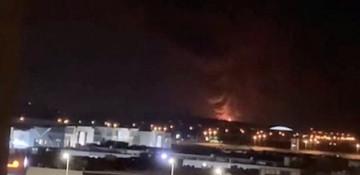 Fire erupts at Kuwait airport after drones hit fuel tank -  VIDEO 