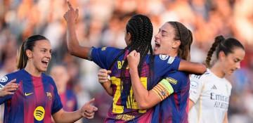 Barcelona crush Real Madrid 6-2 in Women's Champions League