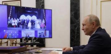 Putin attends virtual opening of renovated Azerbaijan Theater in Derbent