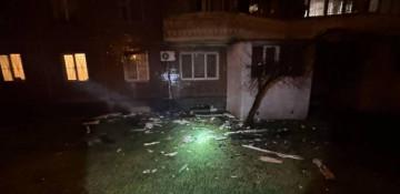Russian drone strike hits Odesa high-rise, one injured -  PHOTO 