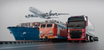 What is meant by the reshaping of global transport and logistics routes
