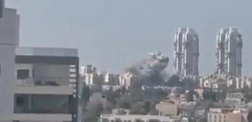 Two wounded in Iranian missile strike on Israel's Beersheba -  VIDEO 