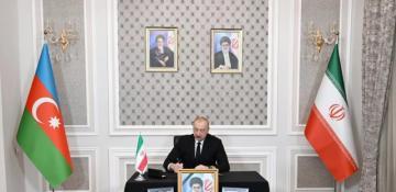 President Aliyev visits Iranian Embassy in Azerbaijan to offer condolences