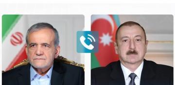 Pezeshkian assures President Aliyev of investigation into Nakhchivan attack