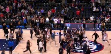 Scuffle erupts after Clippers defeat Timberwolves -  VIDEO 