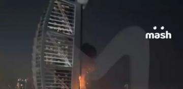 BREAKING: Iranian drone hit the five-star Burj Al Arab hotel in Dubai
