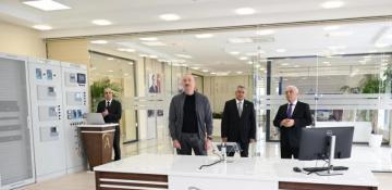 President Aliyev inaugurates “Absheron” Battery Energy Storage Center