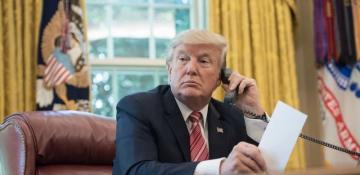 Trump holds phone talks with UK, Kuwait and Türkiye leaders 
