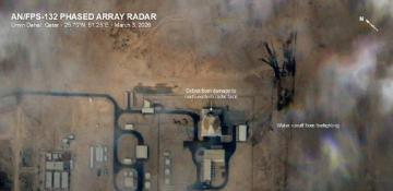 Iran hits US $1.1 bln worth of early-warning radar