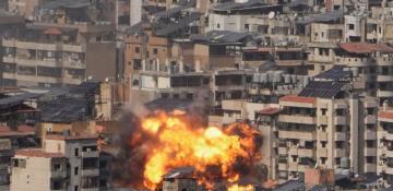 Destruction in Beirut after strikes in PHOTOS