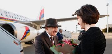 Prime Minister Pashinyan lands in Georgia 