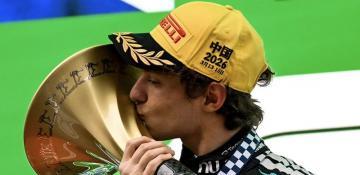 Antonelli takes Chinese GP victory from pole; Hamilton earns first Ferrari podium