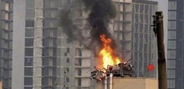 US Embassy in Baghdad hit in missile attack -  VIDEO 