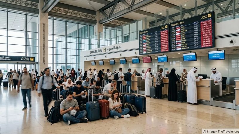 Qatar Airways cancellations stretch from Doha to Cairo and Europe