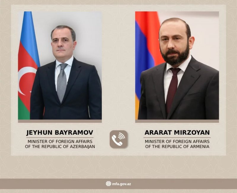 Azerbaijani and Armenian FMs talk about the normalization process