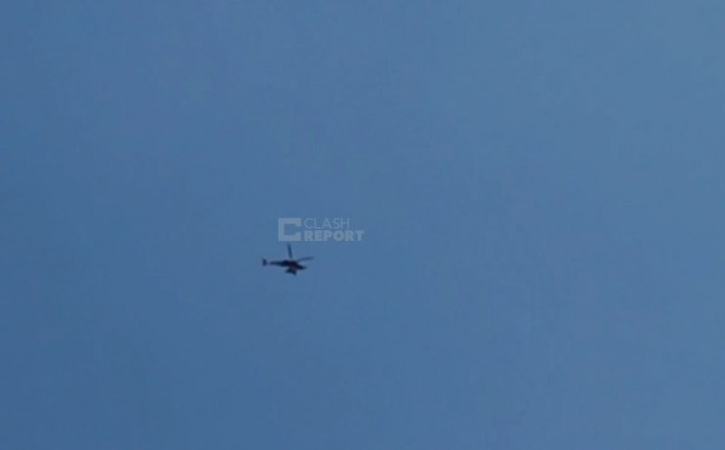 Israeli helicopter spotted in Jordan -  VIDEO 