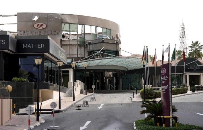 Iran hotel strike in Bahrain injures two U.S. Defense personnel