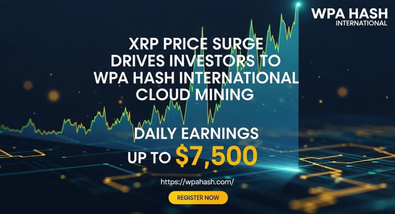 Investors flocked to the WPA Hash cloud mining platform, earning up to $7,500 a day 