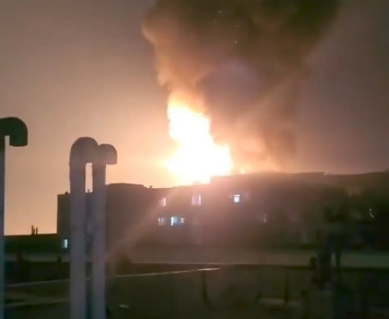 BREAKING: Israel struck oil storage tanks in Tehran - VIDEO