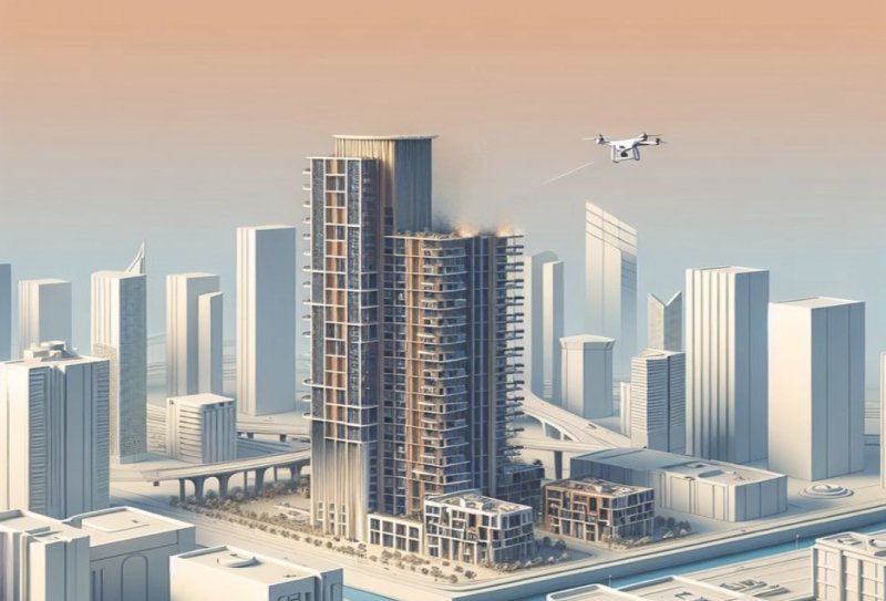 Drone incident in Dubai Creek Harbour exposes aecurity vulnerabilities -  DETAILS 