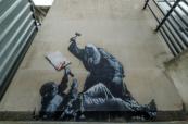 Banksy teams up with 'painting partner' for his graffiti art