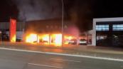Tesla showroom in Sydney catches fire in suspected arson -  VIDEO 