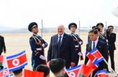 Belarusian President Lukashenko visits North Korea for first time