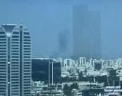 Iranian rockets spark fire in Israel’s Bnei Brak -   PHOTO 