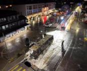 Six dead after bus fire in western Switzerland