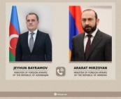 Azerbaijani and Armenian FMs talk about the normalization process
