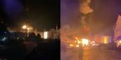 Massive explosion after strike on oil depot in Russia-  VIDEO/PHOTO 