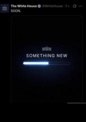 White House drops cryptic ‘SOON’ post, triggers global speculation -   PHOTO 