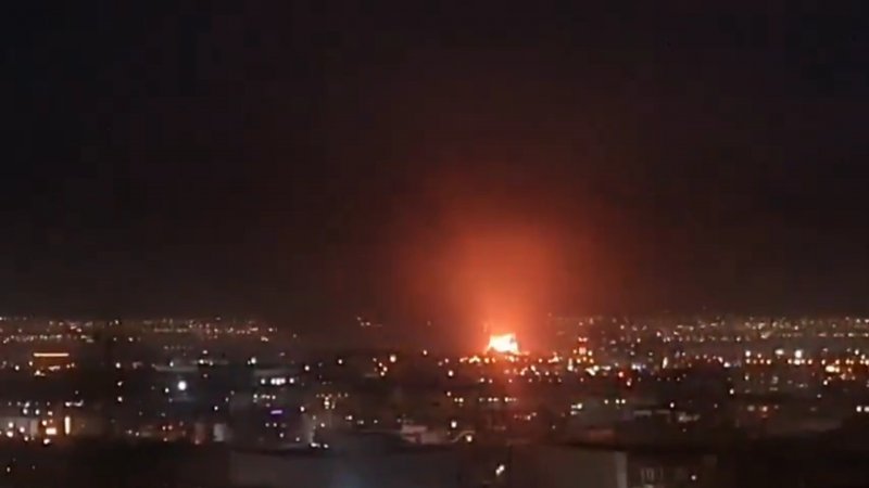 VIDEO shows strikes on Tehran 