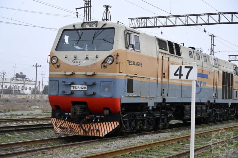 Russian humanitarian aid to Iran arrives at Garadagh Station