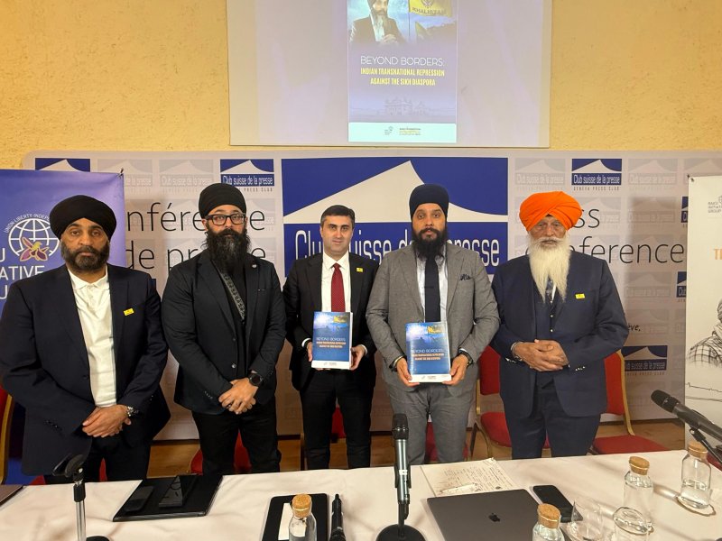 News about - Indian transnational repression: Geneva report exposes targeting of Sikhs abroad -  PHOTO/VIDEO 