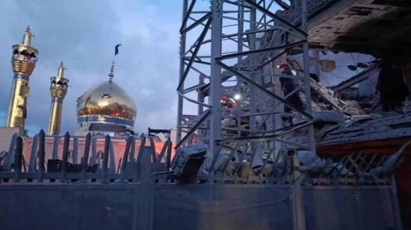 At least three killed in strike on Zanjan mosque, Iranian official says -  PHOTO 