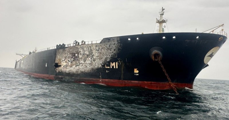 Iranian missile strikes oil tanker off Qatar's coast